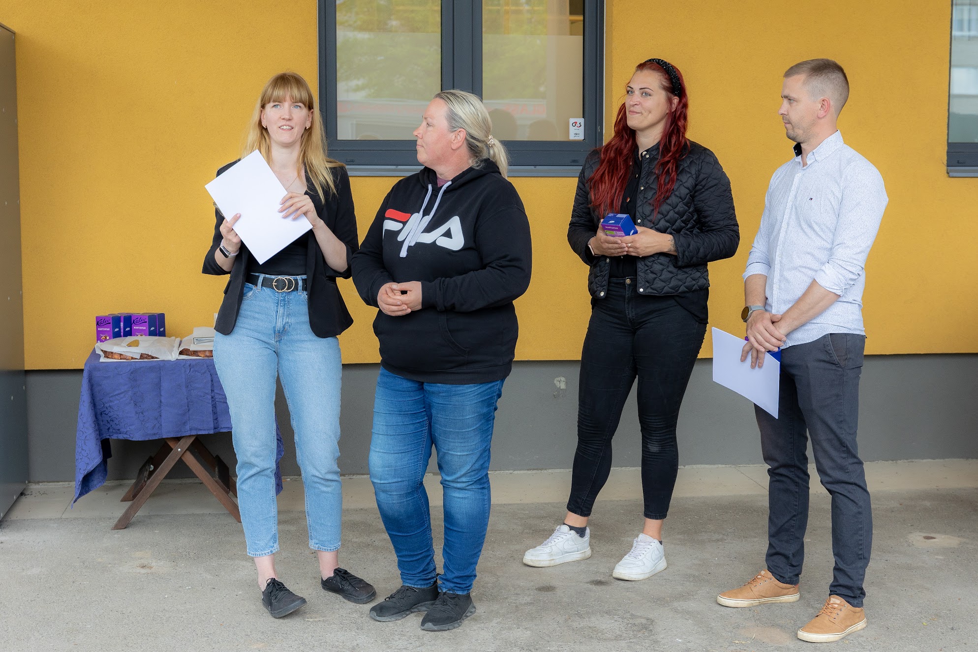 FOTOD Võru linna toidukapi avamisele andis viimase panuse Põlvamaa
